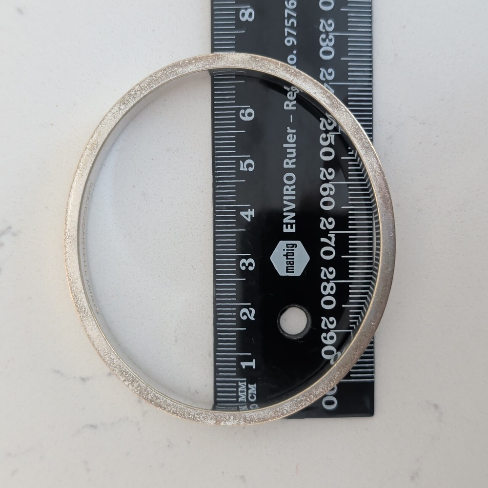 Tiffany & Co. 1997 Solid Silver Oval Bracelet Authentic - Picture 6 of 7